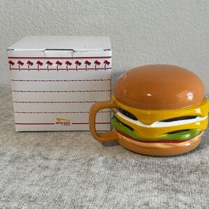 In N Out Burger Ceramic Mug with Original Box